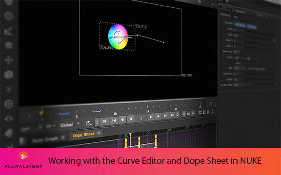 دانلود فیلم آموزشی Working with the Curve Editor and Dope Sheet in NUKE