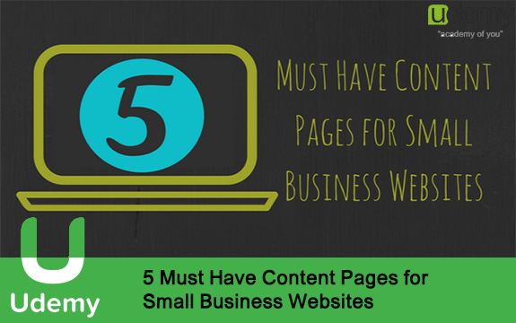 دانلود فیلم آموزشی Must Have Content Pages for Small Business Websites