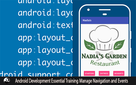 دانلود فیلم آموزشی Android Development Essential Training Manage Navigation and Events