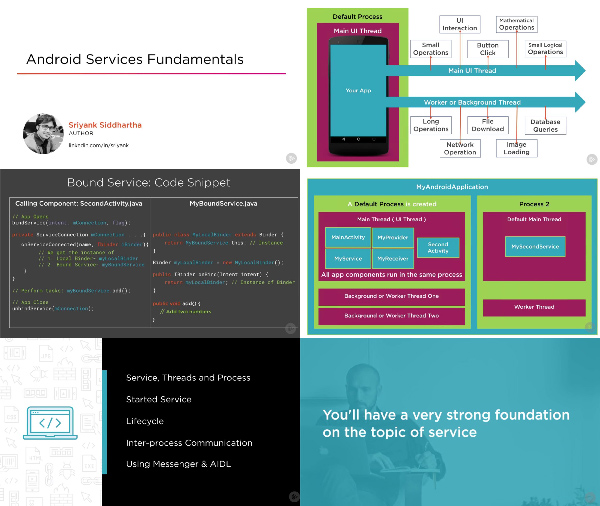Android Services Fundamentals center
