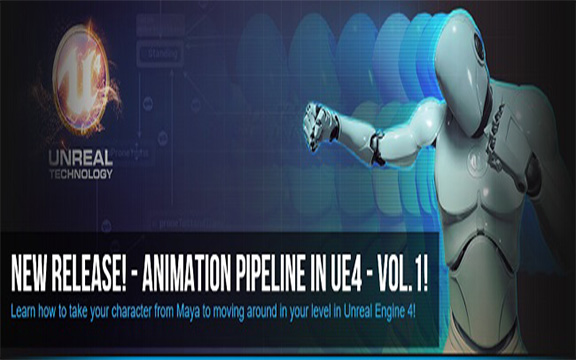 دانلود فیلم آموزشی Animation Pipeline in UE4 Volume 1