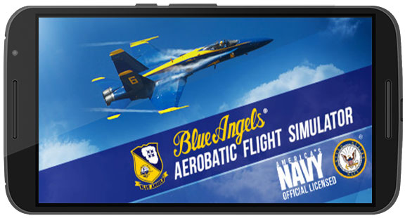 دانلود بازی Blue Angels Aerobatic Sim v1.2.0 برای اندروید و iOS