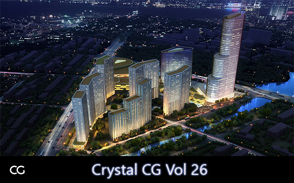 دانلود مدل سه بعدی صحنه خارجی Crystal CG Vol 26 برای 3ds Max