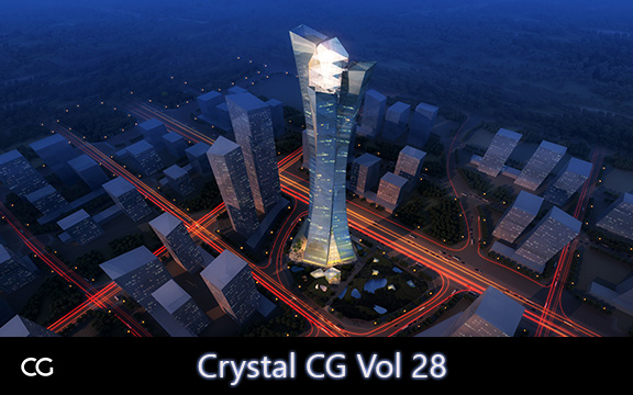 دانلود مدل سه بعدی صحنه خارجی Crystal CG Vol 28 برای 3ds Max