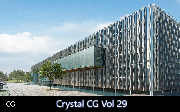 دانلود مدل سه بعدی صحنه خارجی Crystal CG Vol 29 برای 3ds Max