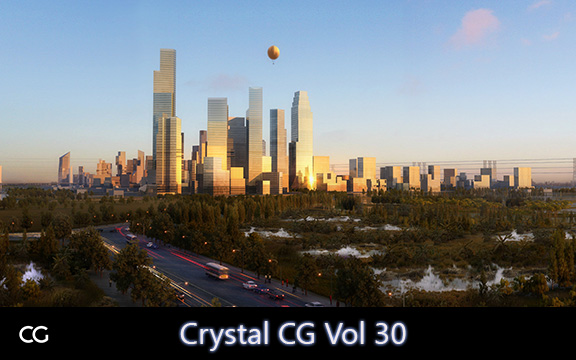 دانلود مدل سه بعدی صحنه خارجی Crystal CG Vol 30 برای 3ds Max
