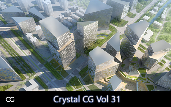 دانلود مدل سه بعدی صحنه خارجی Crystal CG Vol 31 برای 3ds Max