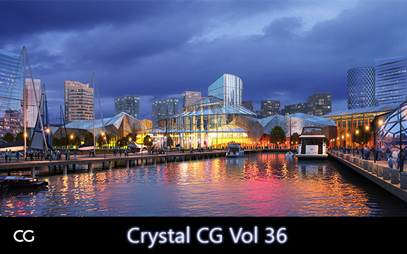 دانلود مدل سه بعدی صحنه خارجی Crystal CG Vol 36 برای 3ds Max
