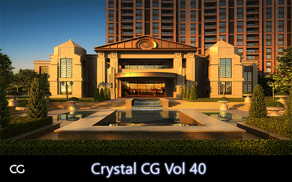 دانلود مدل سه بعدی صحنه خارجی Crystal CG Vol 40 برای 3ds Max