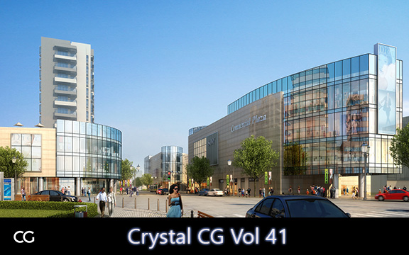 دانلود مدل سه بعدی صحنه خارجی Crystal CG Vol 41 برای 3ds Max