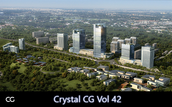 دانلود مدل سه بعدی صحنه خارجی Crystal CG Vol 42 برای 3ds Max