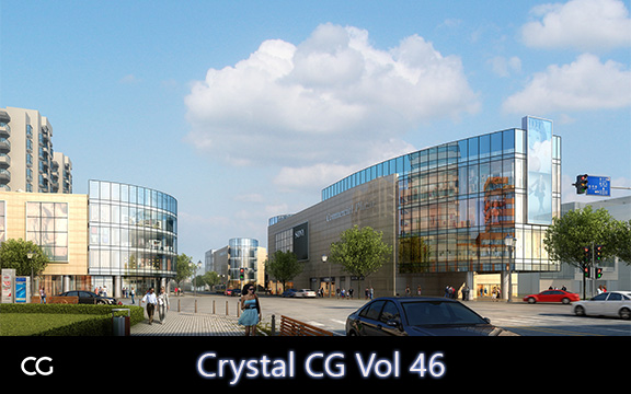 دانلود مدل سه بعدی صحنه خارجی Crystal CG Vol 46 برای 3ds Max