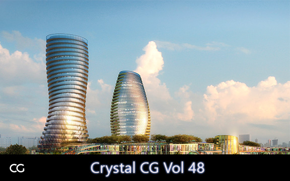 دانلود مدل سه بعدی صحنه خارجی Crystal CG Vol 48 برای 3ds Max