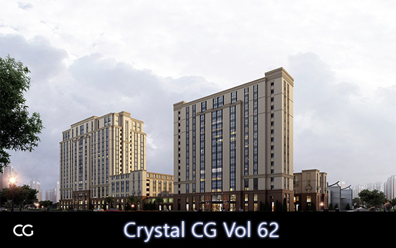 دانلود مدل سه بعدی صحنه خارجی Crystal CG Vol 62 برای 3ds Max