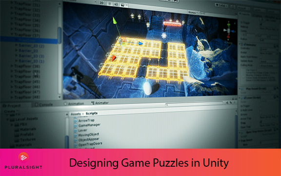 دانلود فیلم آموزشی Designing Game Puzzles in Unity