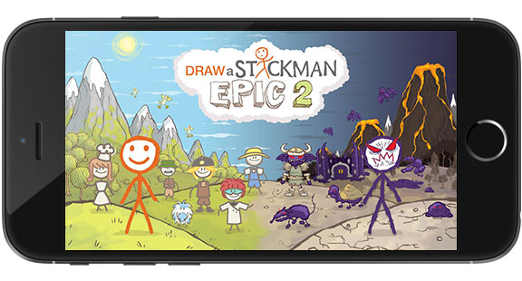 دانلود بازی Draw a Stickman EPIC 2 v1.1.1.554 برای اندروید و iOS