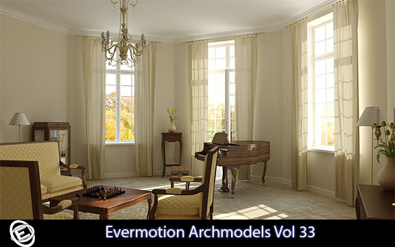 دانلود آرچ مدل Evermotion Archmodels Vol 33