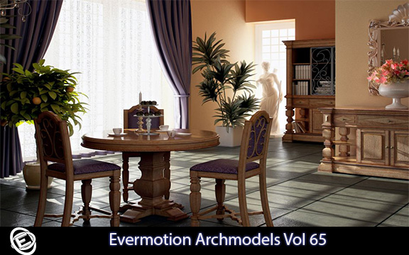 دانلود آرچ مدل Evermotion Archmodels Vol 65