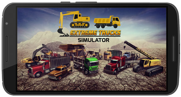 دانلود بازی Extreme Trucks Simulator v1.3.1 برای اندروید و iOS