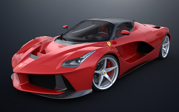 دانلود مدل سه بعدی اتومبیل Ferrari LaFerrari 2014