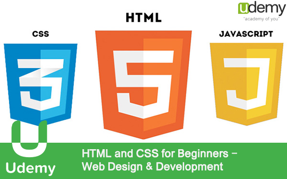 دانلود فیلم آموزشی HTML and CSS for Beginners Web Design & Development