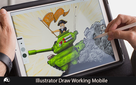 دانلود فیلم آموزشی Illustrator Draw Working Mobile