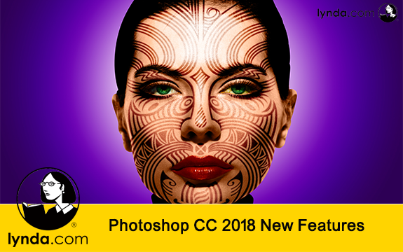 دانلود فیلم آموزشی Photoshop CC 2018 New Features از Lynda