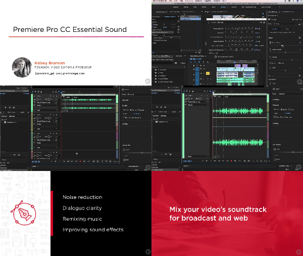 Premiere Pro CC Essential Sound center
