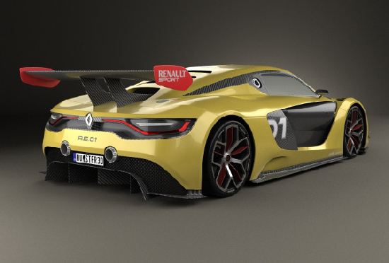 Renault Sport R.S. 01 2015 3D model center