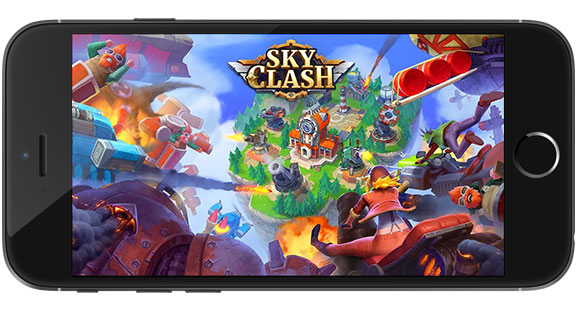 دانلود بازی Sky Clash Lords of Clans 3D v1.44.3275 برای اندروید و iOS