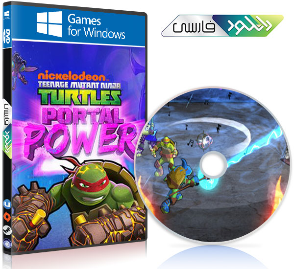 دانلود بازی Teenage Mutant Ninja Turtles Portal Power- PC نسخه HI2U