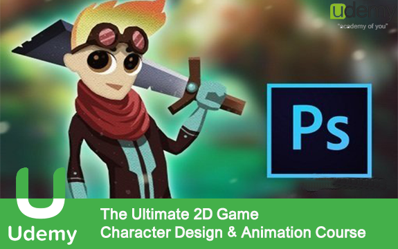 دانلود فیلم آموزشی The Ultimate 2D Game Character Design & Animation Course