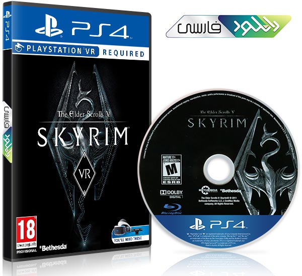 دانلود بازی The Elder Scrolls V Skyrim VR برای PS4 + آپدیت 102