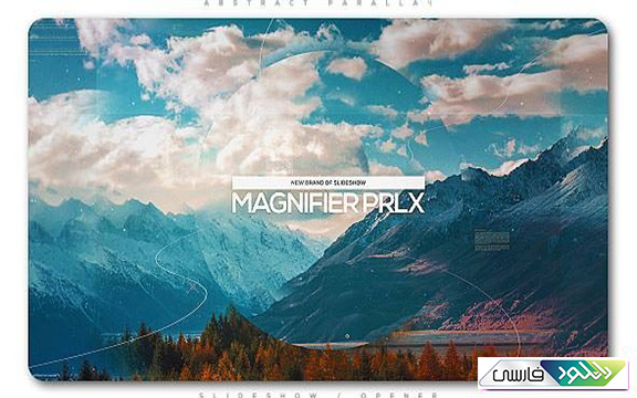 دانلود پروژه آماده افتر افکت Videohive Magnifier Parallax Slideshow