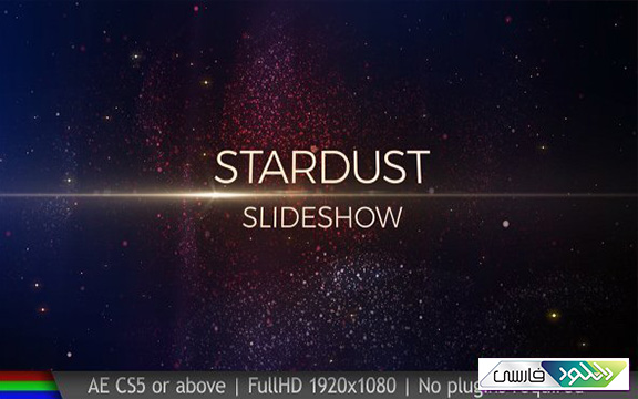 دانلود پروژه آماده افتر افکت Videohive Slideshow Stardust
