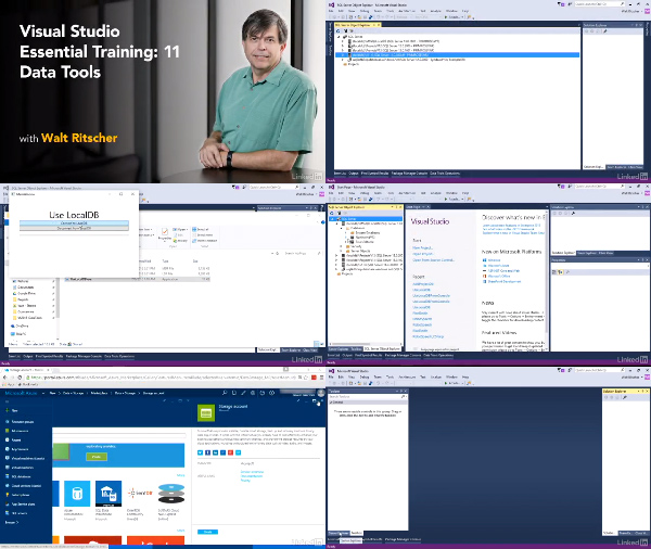 Visual Studio Essential Training: 11 Data Tools center