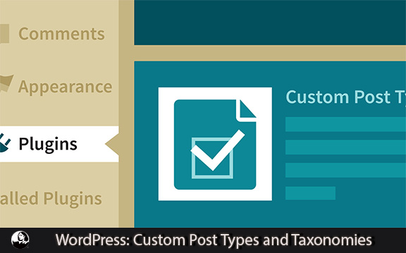 دانلود فیلم آموزشی WordPress: Custom Post Types and Taxonomies لیندا