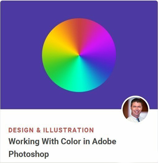 دانلود فیلم آموزشی Working With Color in Adobe Photoshop از Tutsplus