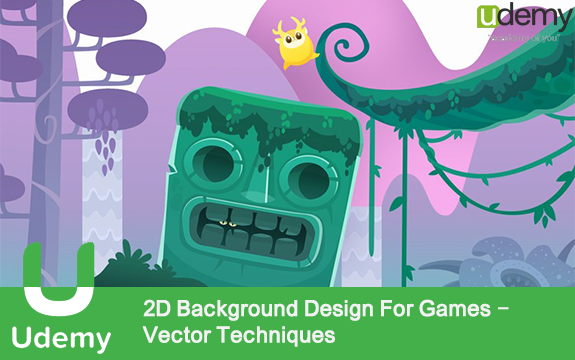 دانلود فیلم آموزشی 2D Background Design For Games – Vector Techniques