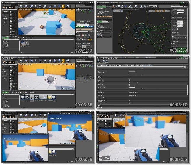 دانلود فیلم آموزشی Unreal Engine 4 Mastery: Create Multiplayer Games with C plus plus