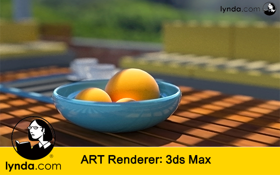 دانلود فیلم آموزشی ART Renderer: 3ds Max از Lynda