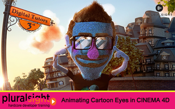 دانلود فیلم آموزشی Animating Cartoon Eyes in CINEMA 4D از Pluralsight