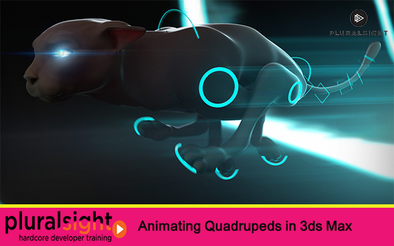 دانلود فیلم آموزشی Animating Quadrupeds in 3ds Max از pluralsight