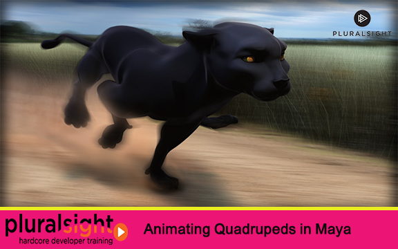 دانلود فیلم آموزشی Animating Quadrupeds in Maya از pluralsight