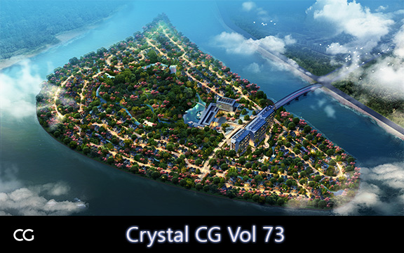 دانلود مدل سه بعدی صحنه خارجی Crystal CG Vol 73 برای 3ds Max