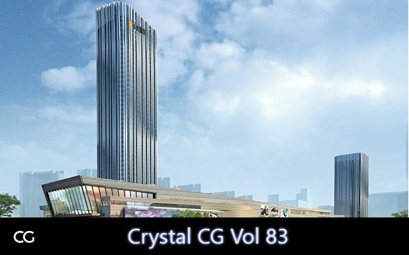 دانلود مدل سه بعدی صحنه خارجی Crystal CG Vol 83 برای 3ds Max
