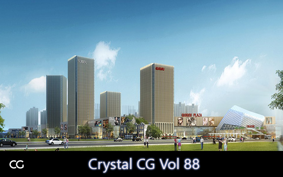 دانلود مدل سه بعدی صحنه خارجی Crystal CG Vol 88 برای 3ds Max