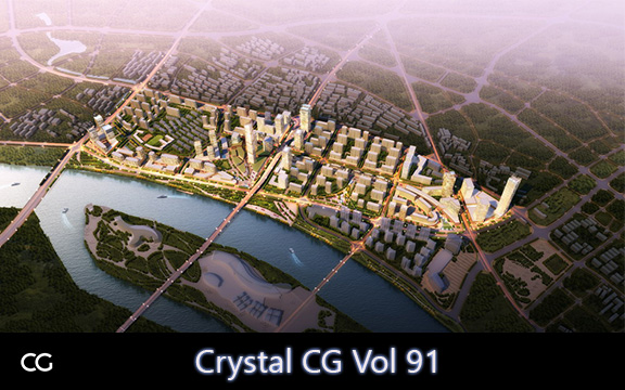 دانلود مدل سه بعدی صحنه خارجی Crystal CG Vol 91 برای 3ds Max
