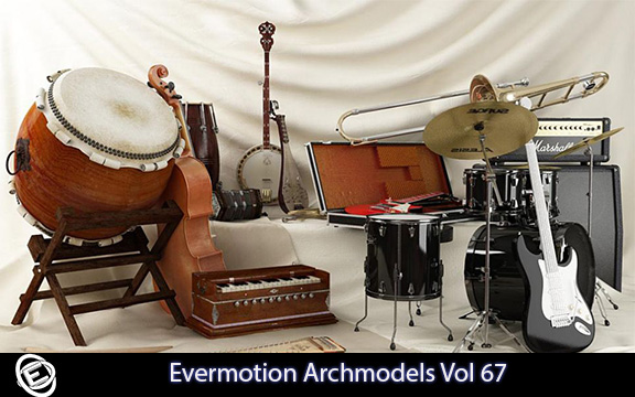 دانلود آرچ مدل Evermotion Archmodels Vol 67