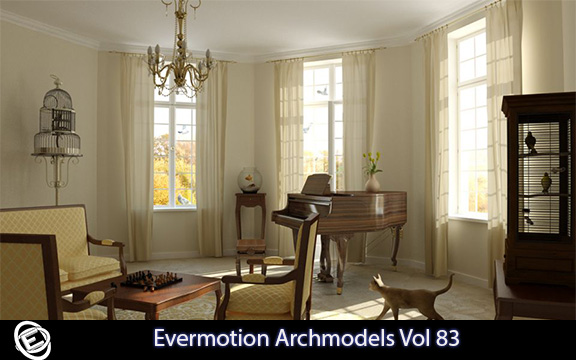 دانلود آرچ مدل Evermotion Archmodels Vol 83